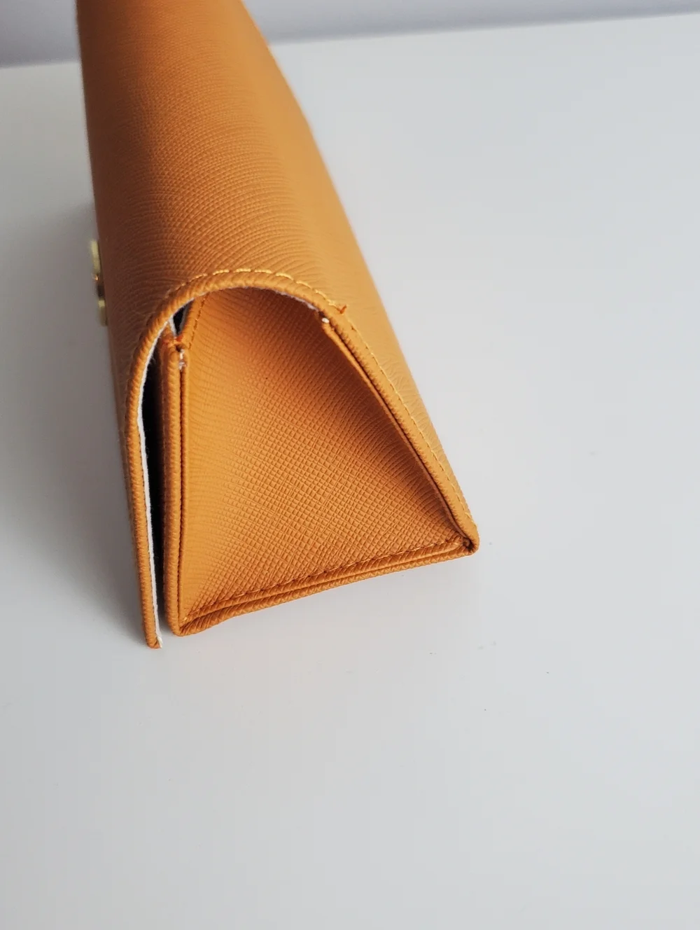 Tory Burch orange sunglasses case